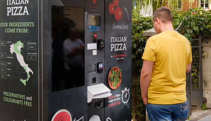 Et si vous vendiez vos pizzas dans un distributeur ?