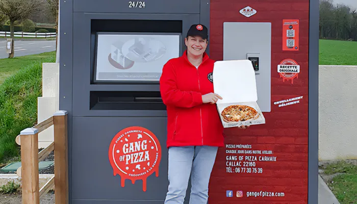 Gang of Pizza développe ses distributeurs dans toute la France