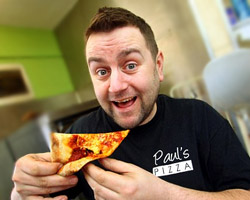 Une pizza immangeable au Guinness Book