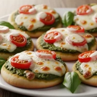 Mini Pizza au pesto