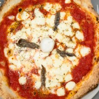 Pizza aux Sardines pimentées